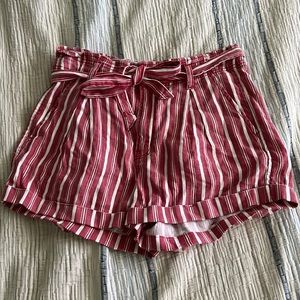 Pin-stripe shorts